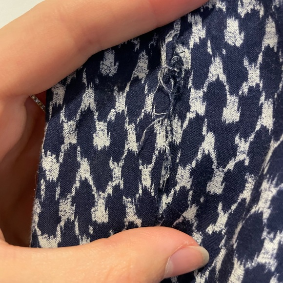 Soft Joie size XS navy blue pattern jogger/travel pant - Picture 4 of 7